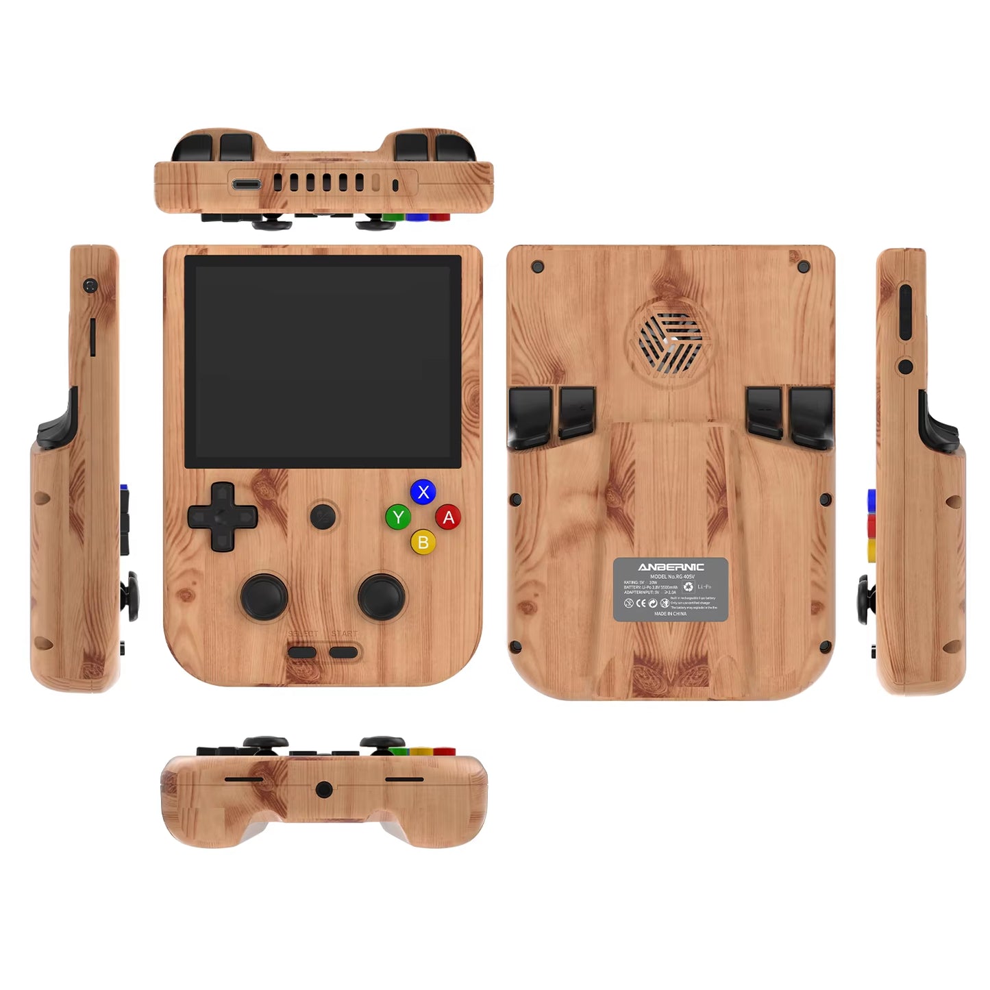 RG405V Retro Handheld Game Console Unisoc Tiger T618 Android 12 System 4Inch IPS Touch Screen Support 5G Wifi Bluetooth 5.0 128G