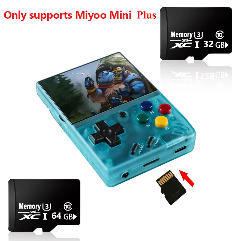 Memory Card TF Card SD Card for MIYOO MINI plus Handheld Game Console Player 128GB 30000Games for Game Stick 32GB 64GB 128GB